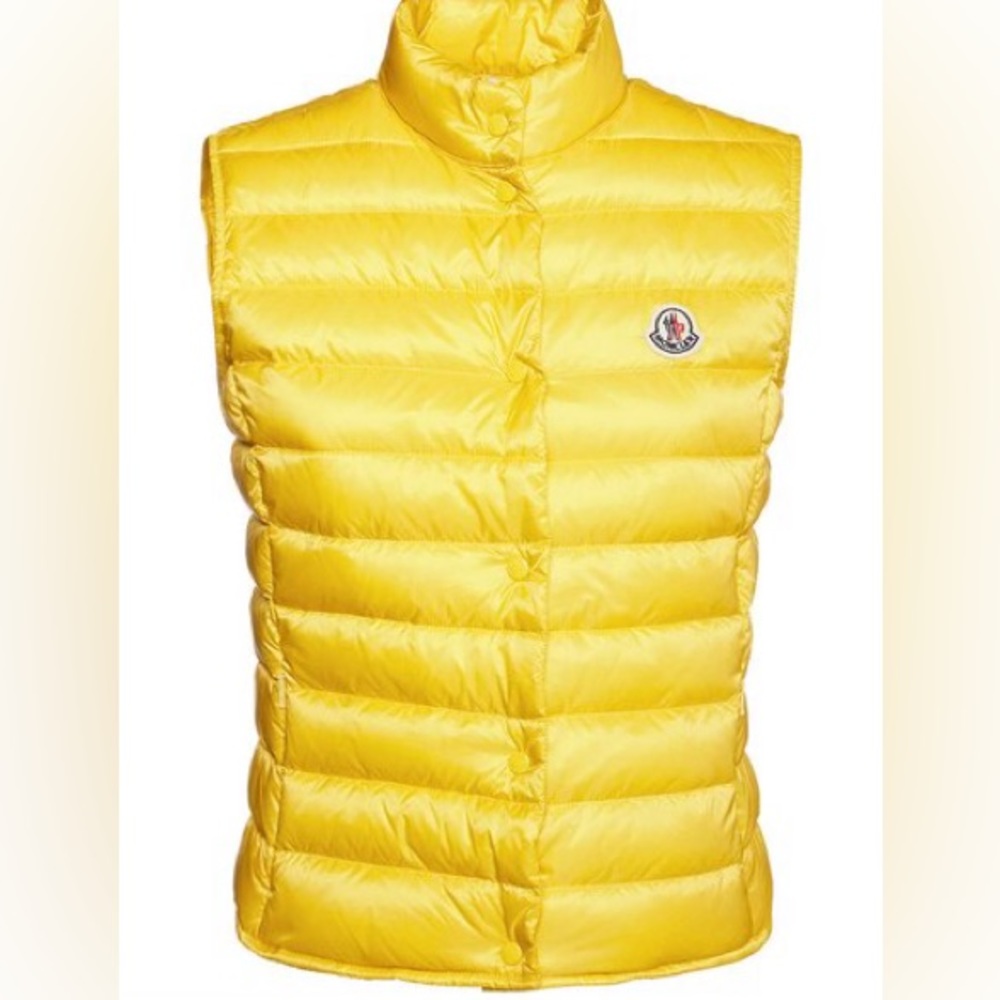 Moncler, yellow vest Size 10 - Liane Gilet